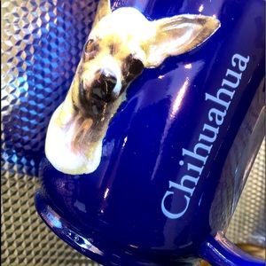 3-D CHIHUAHUA mug ! Fabulous 3-D raised image